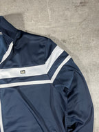 Weekend Offender Vintage Trainingsjacke Blau/ Weiß L
