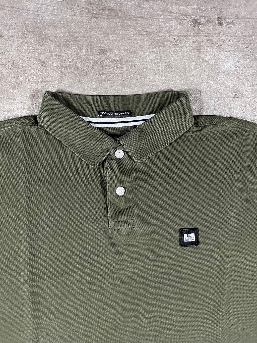 Weekend Offender Poloshirt Khaki S