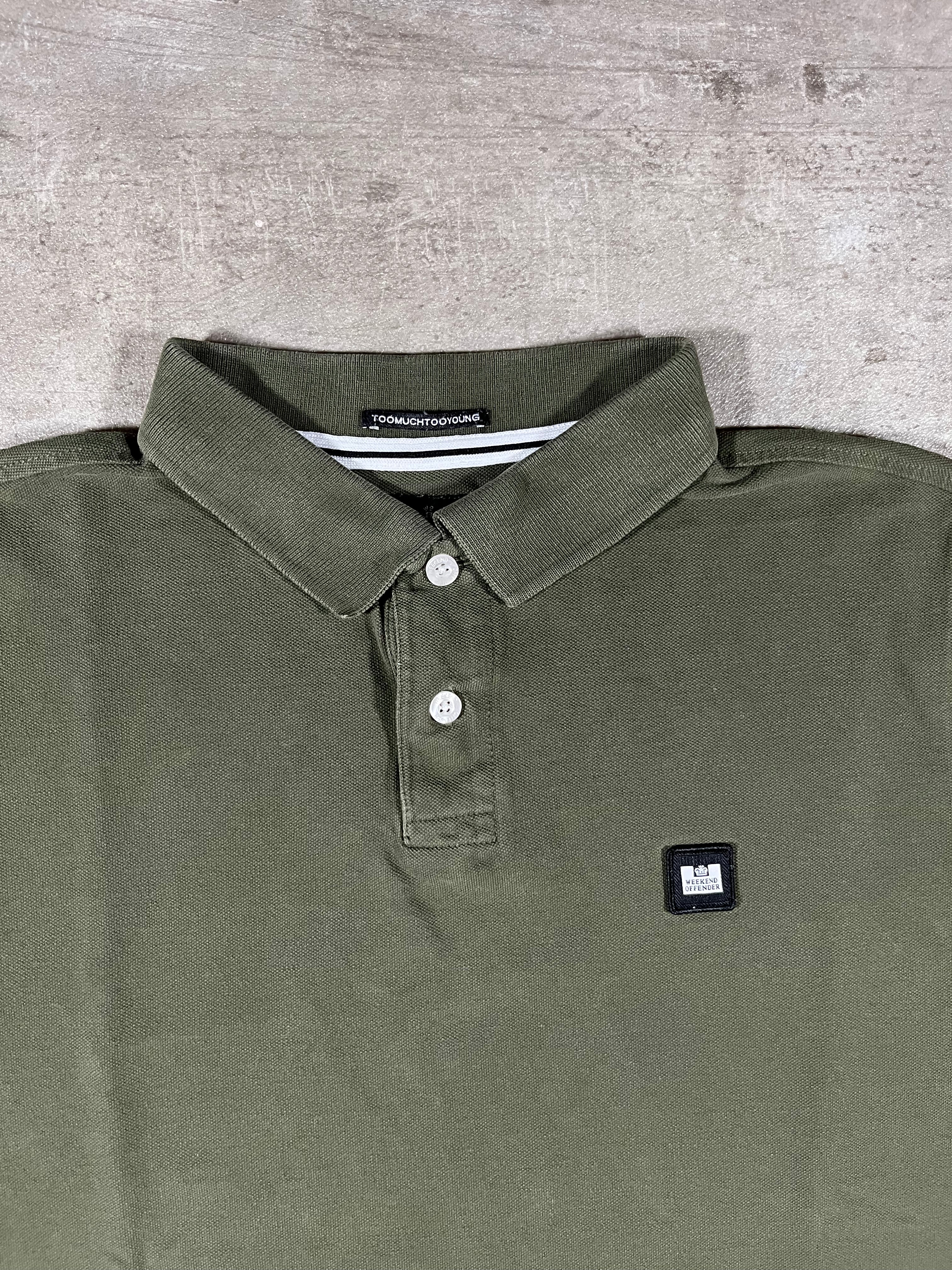 Weekend Offender Poloshirt Khaki S