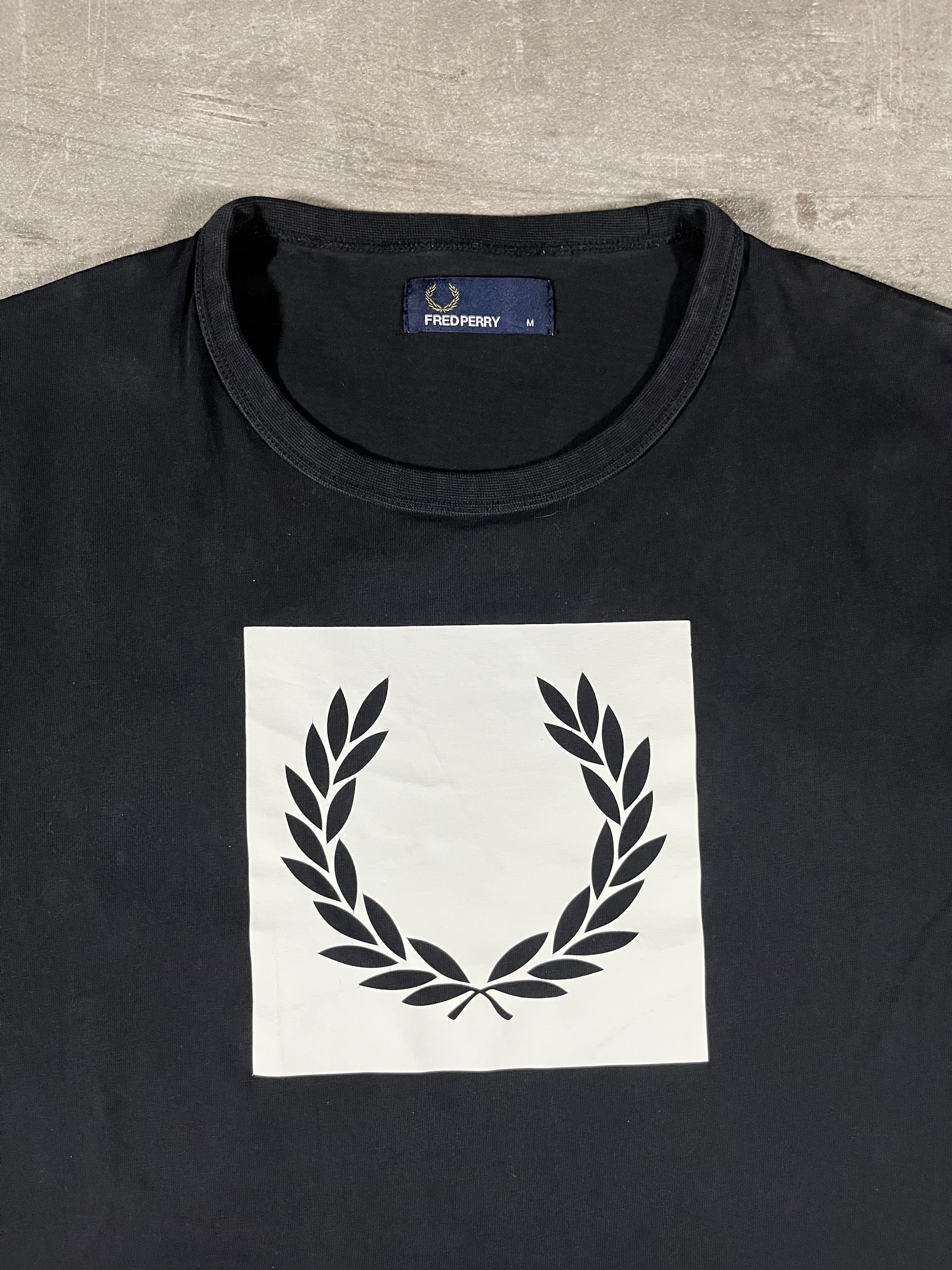 Fred Perry T-shirt Schwarz M