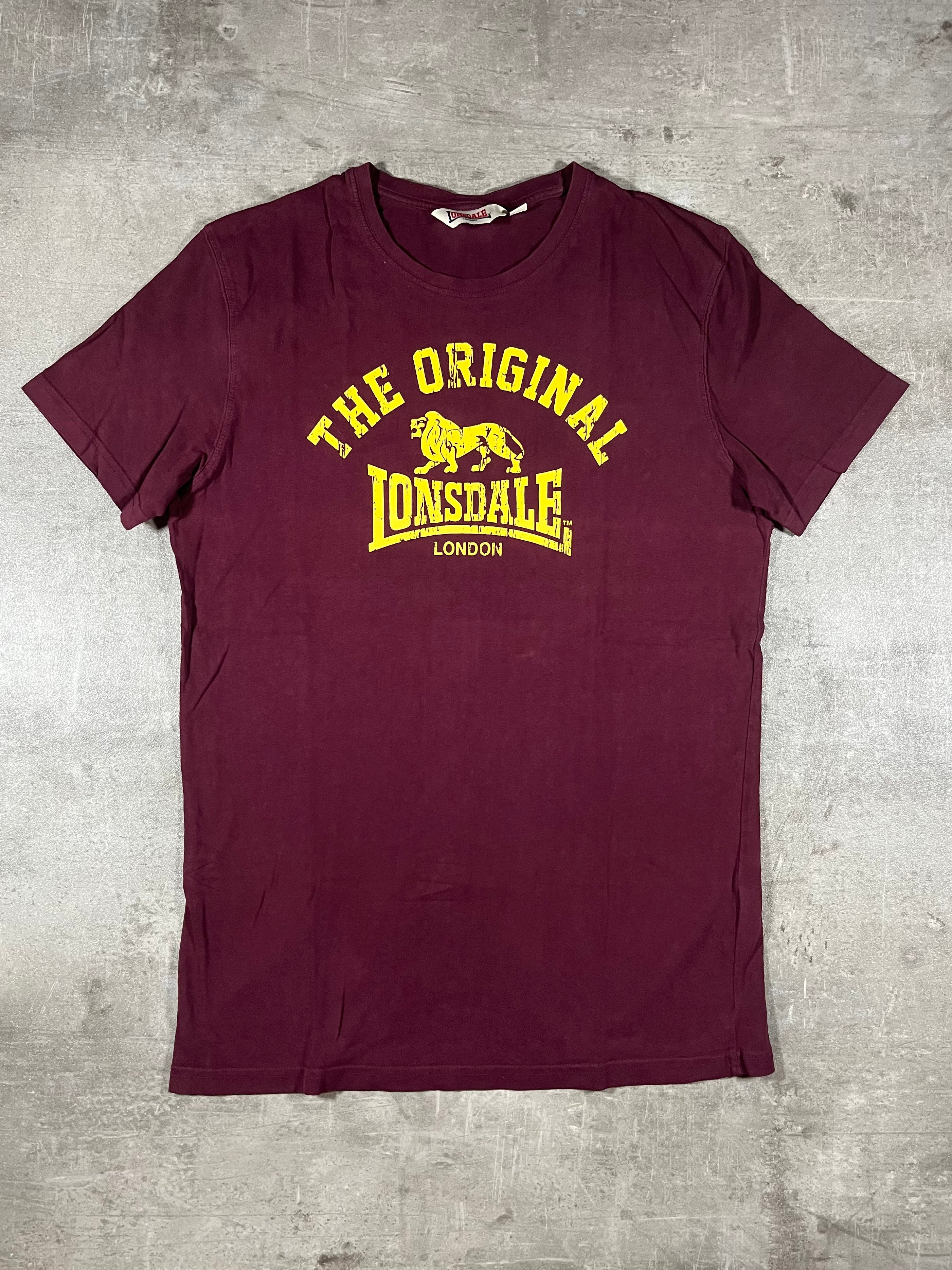 Lonsdale T-shirt Bordeaux M