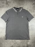 Fred Perry Poloshirt Grau L