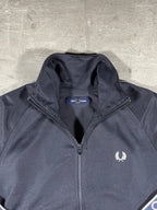 Fred Perry Trainingsjacke Taped Schwarz S
