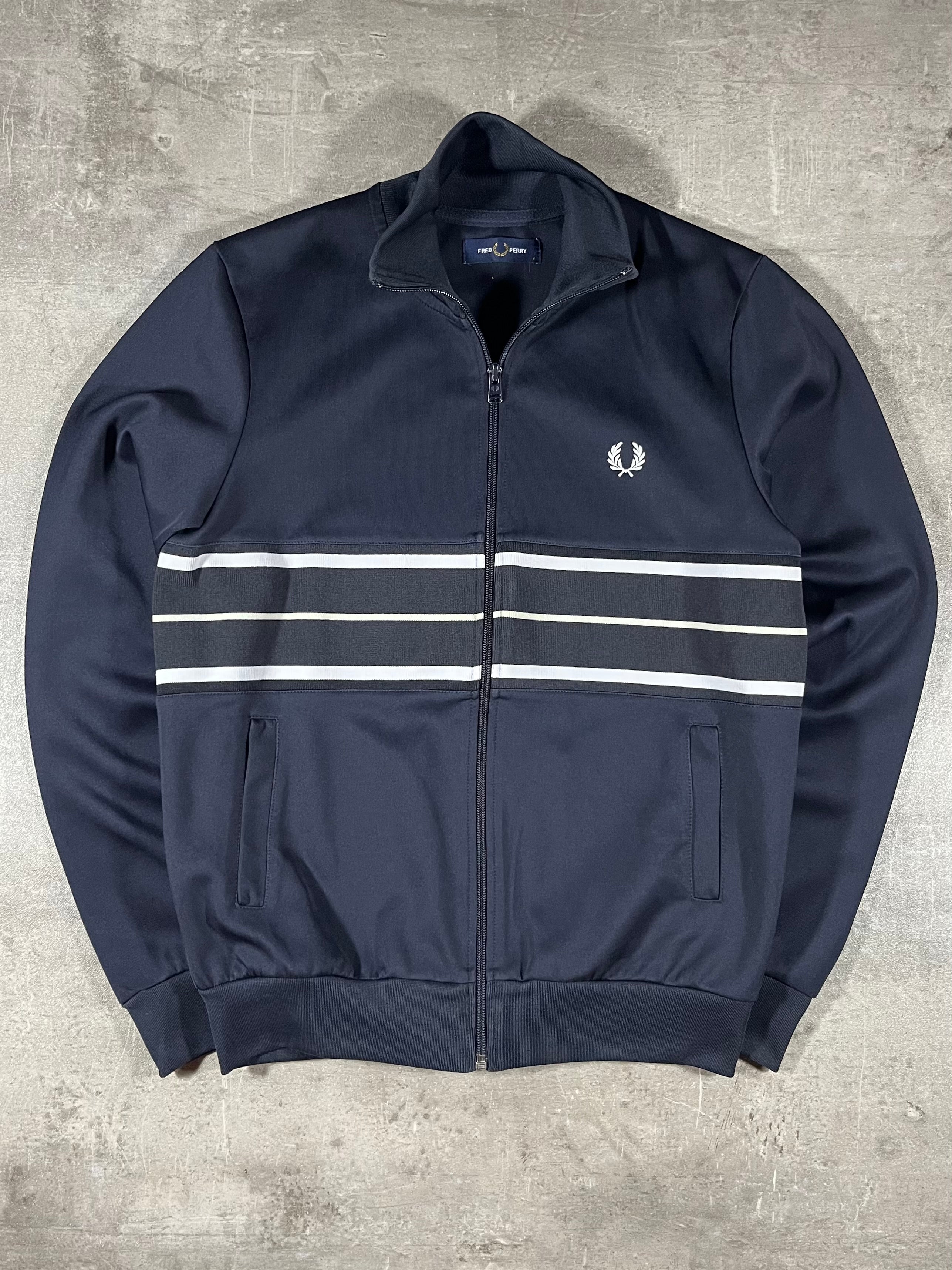 Fred Perry Trainingsjacke Schwarz S