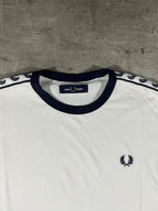 Fred Perry T-shirt Taped Weiß S