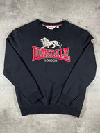 Lonsdale Sweater Schwarz L