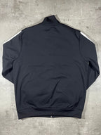 Fred Perry Trainingsjacke Taped Schwarz/ Weiß L