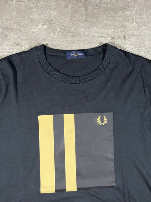 Fred Perry T-shirt Schwarz L