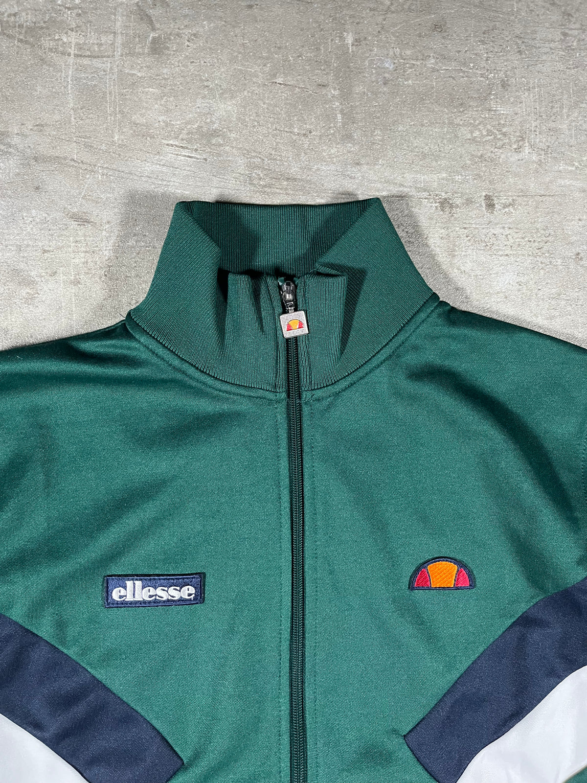 ellesse Trainingsjacke Dunkelgrün S