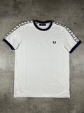 Fred Perry T-shirt Taped Weiß S