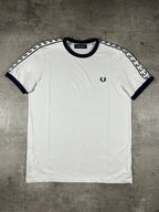 Fred Perry T-shirt Taped Weiß S
