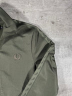 Fred Perry Vintage Trainingsjacke Taped Khaki XS