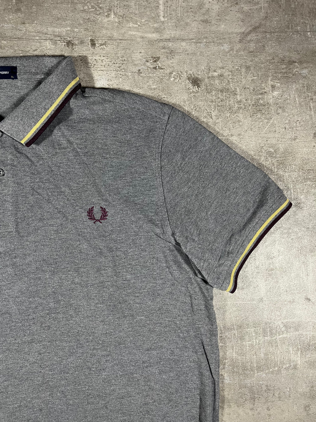 Fred Perry Poloshirt Grau XL