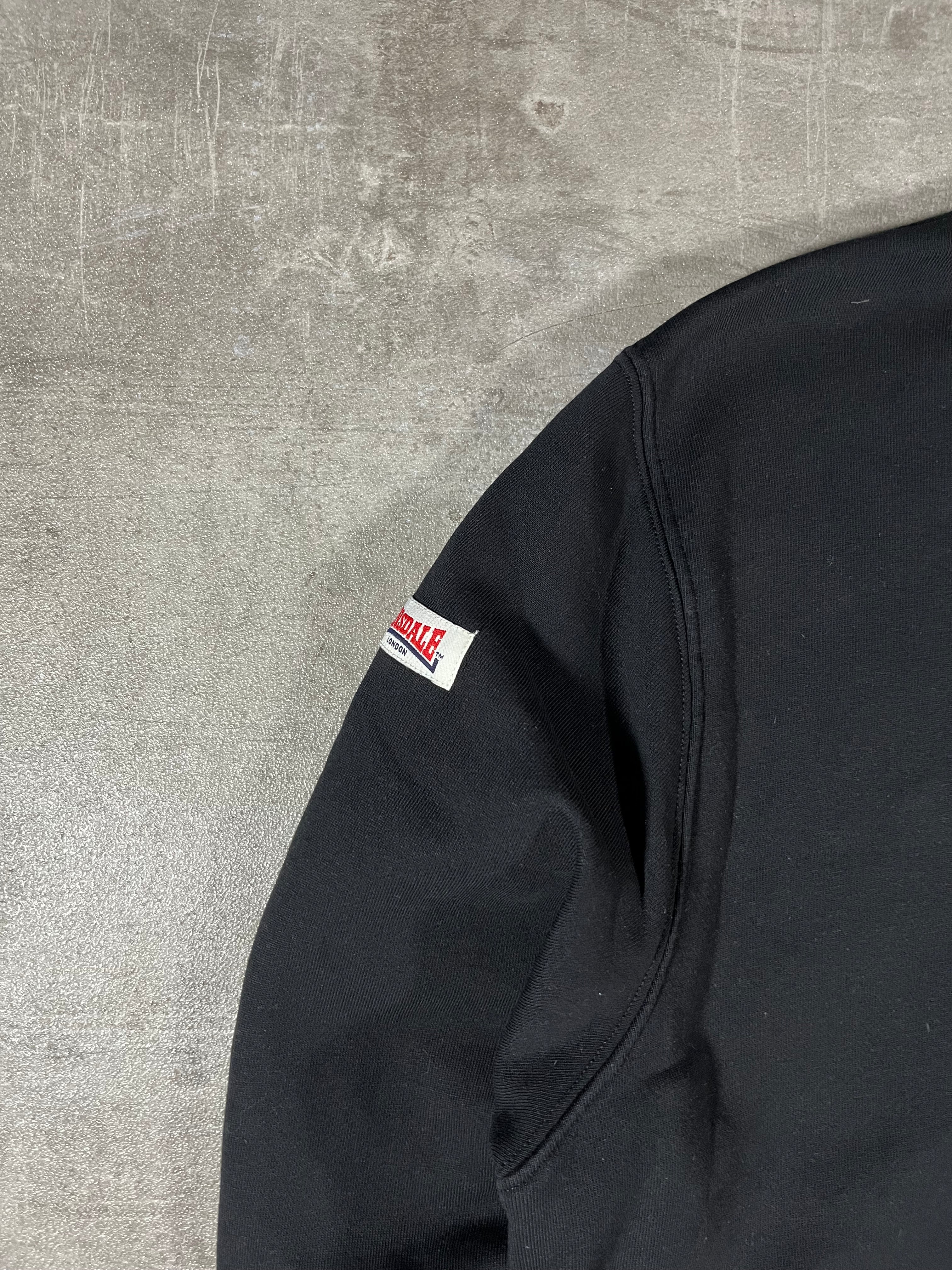 Lonsdale Sweater Schwarz L