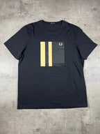 Fred Perry T-shirt Schwarz L