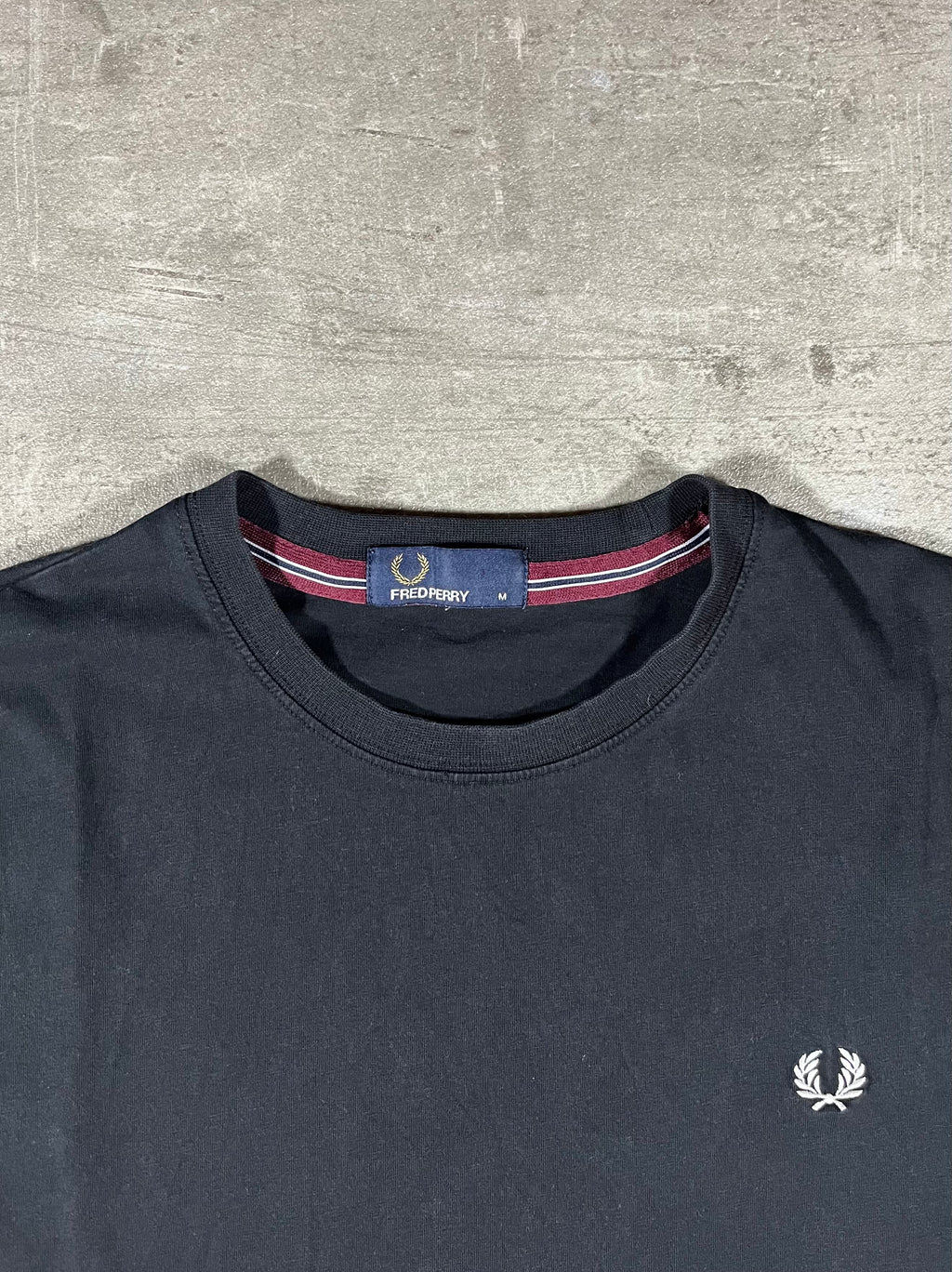 Fred Perry T-shirt Schwarz M