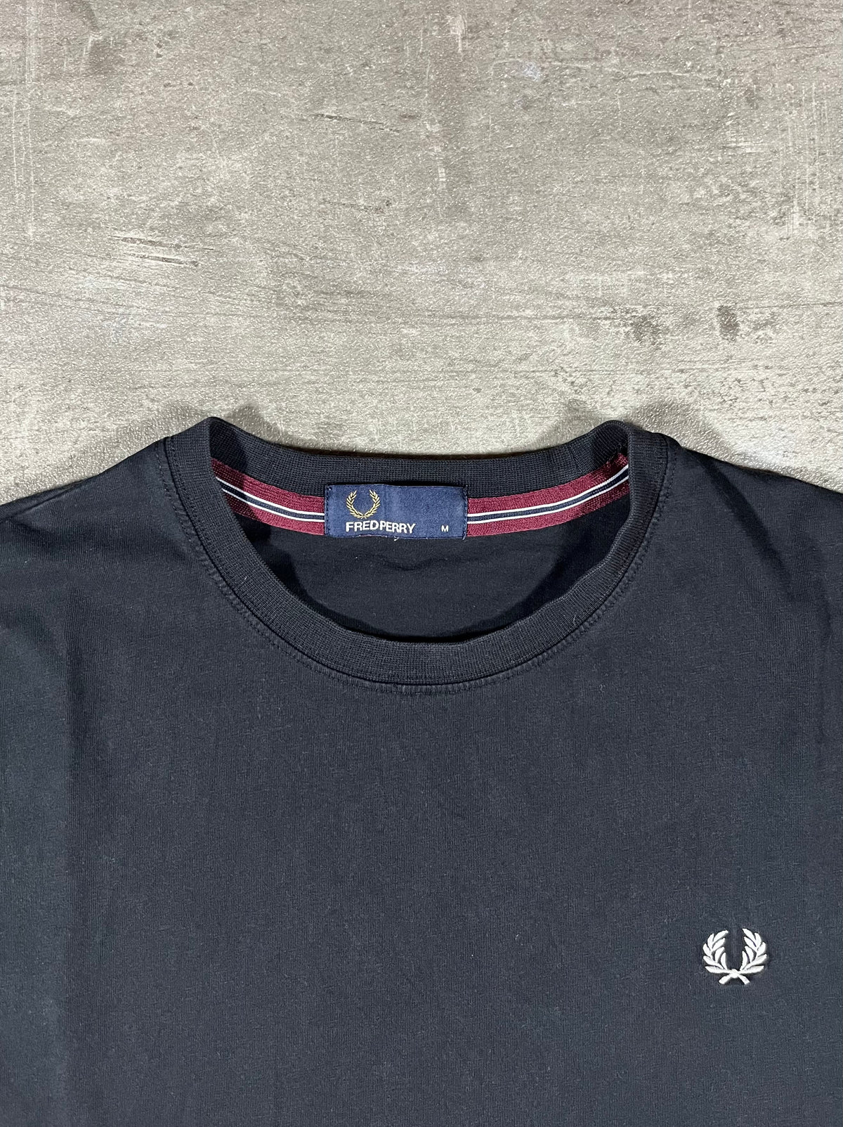 Fred Perry T-shirt Schwarz M
