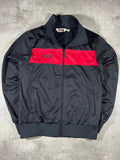 Lonsdale Trainingsjacke Schwarz/ Rot L