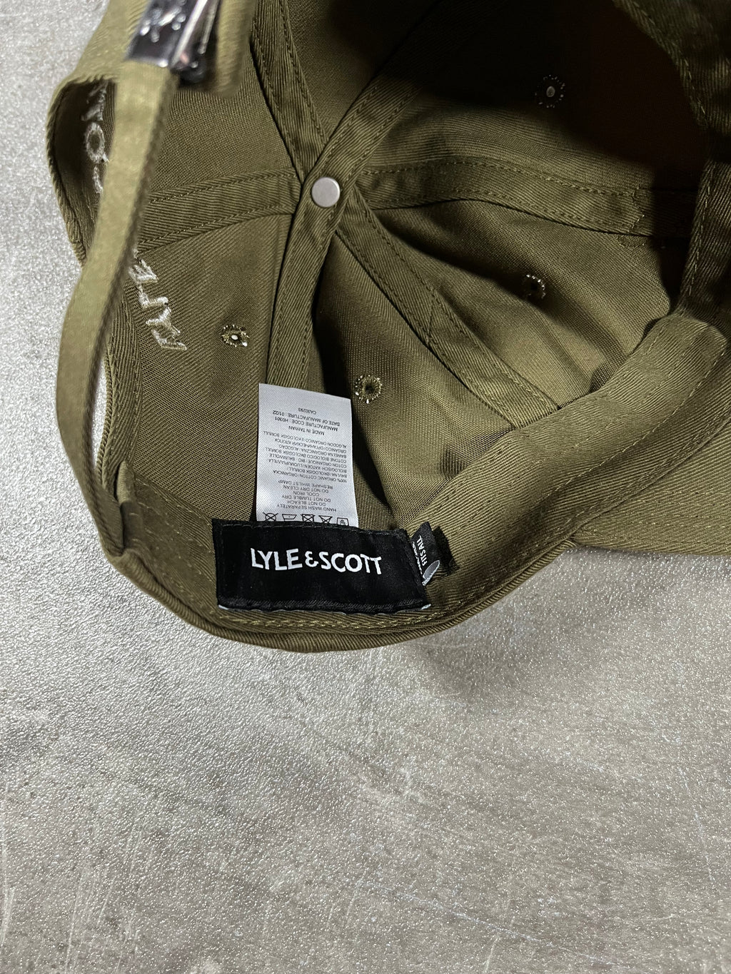 Lyle & Scott Cap Khaki
