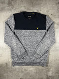 Lyle & Scott Sweater Grau/ Schwarz M