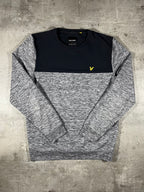 Lyle & Scott Sweater Grau/ Schwarz M