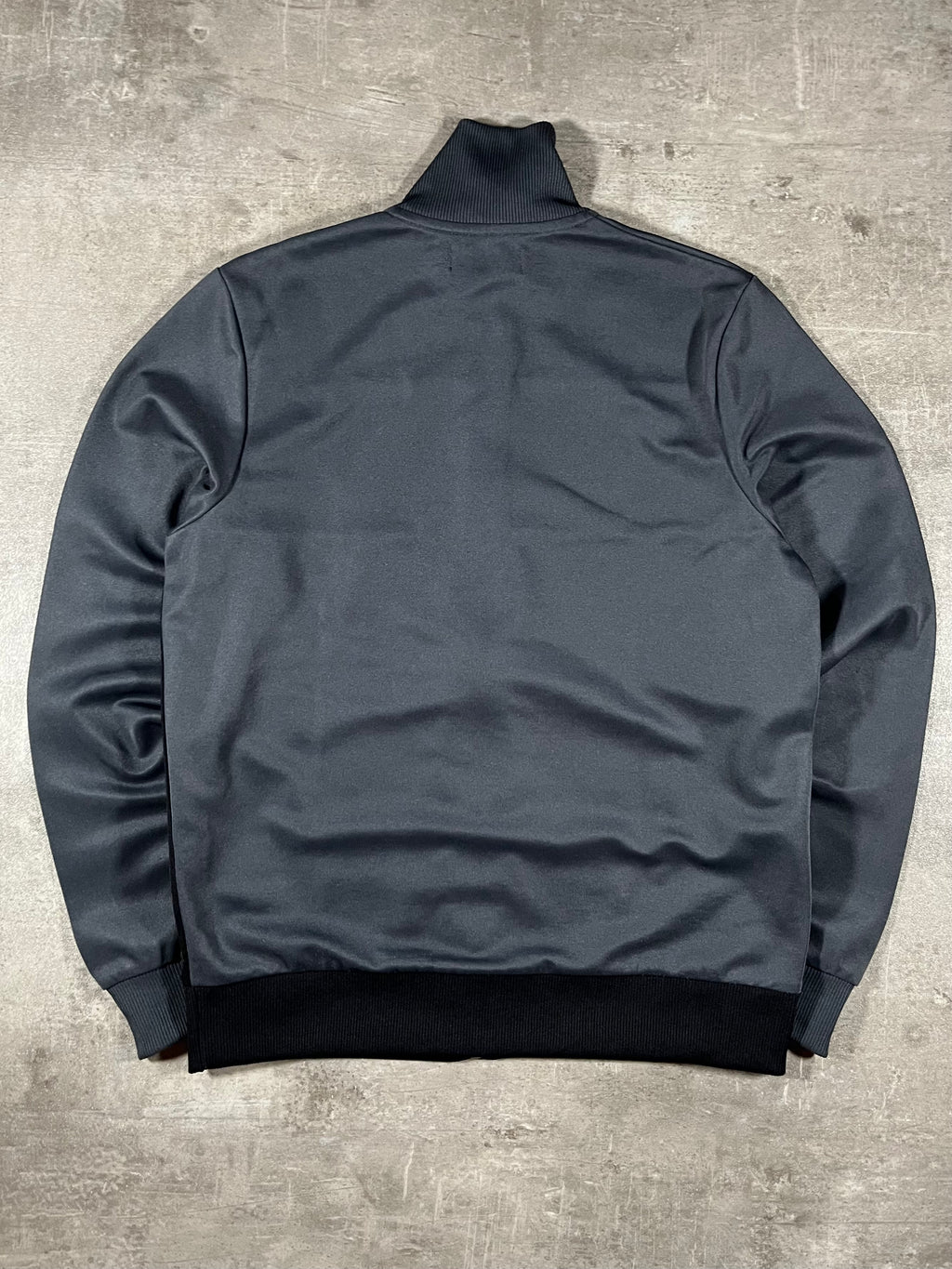 Fred Perry Vintage Trainingsjacke Schwarz/ Grau/ Weiß S