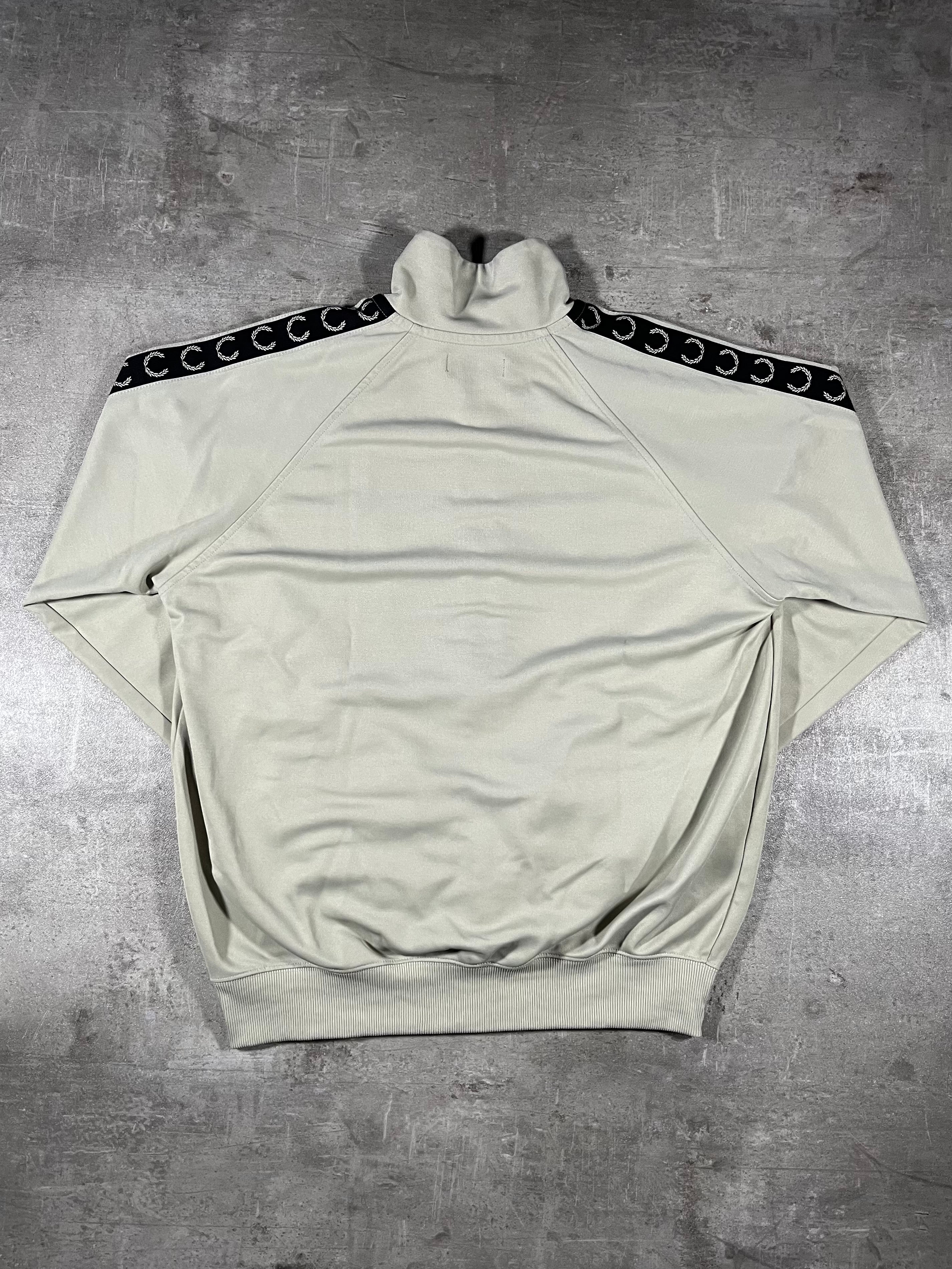 Fred Perry Trainingsjacke Taped Beige L