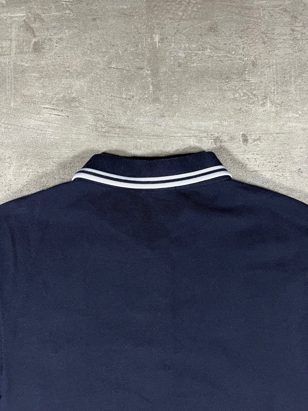 Fred Perry Poloshirt Schwarz/ Weiß S