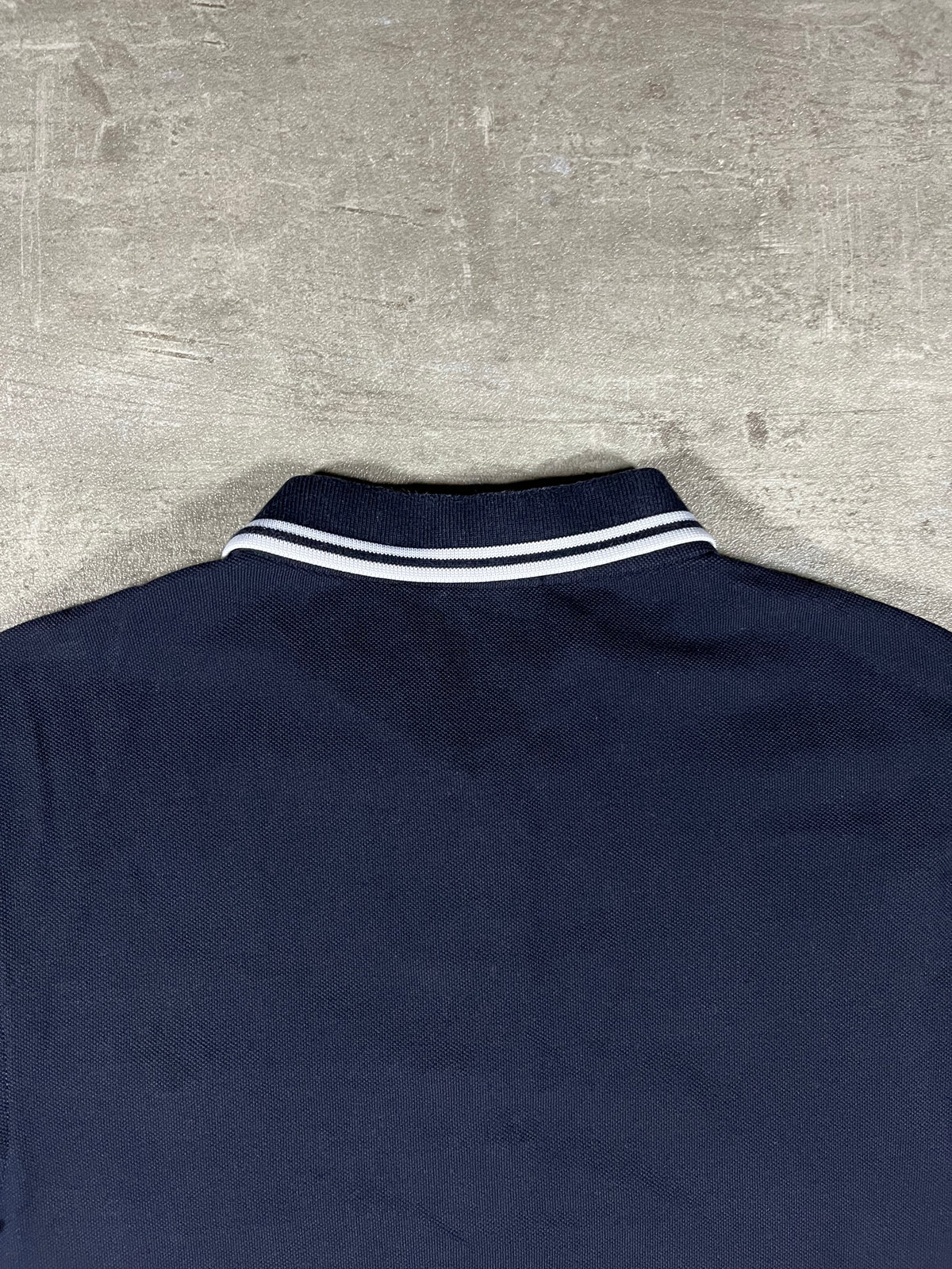 Fred Perry Poloshirt Schwarz/ Weiß S
