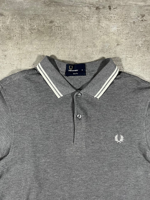 Fred Perry Poloshirt Grau M