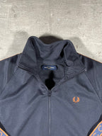 Fred Perry Trainingsjacke Taped Schwarz S