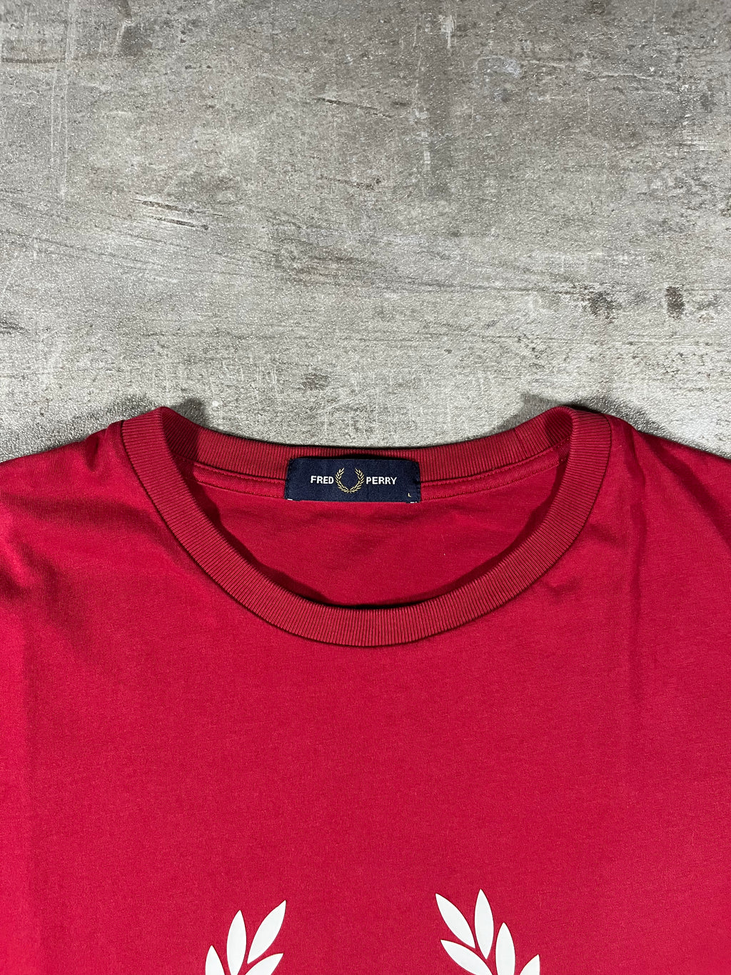 Fred Perry T-shirt Rot L