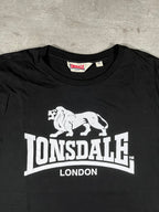 Lonsdale T-shirt Schwarz M