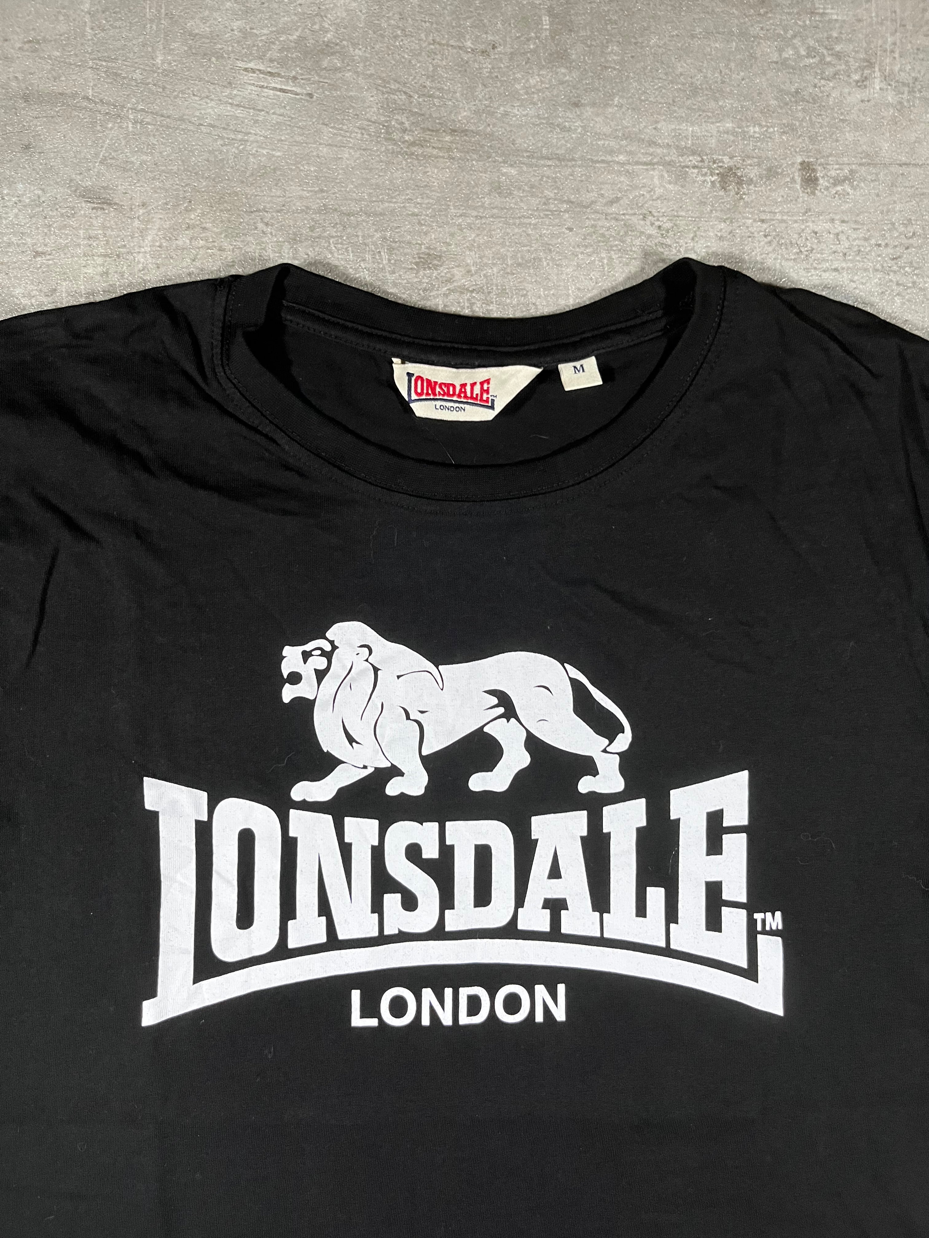 Lonsdale T-shirt Schwarz M