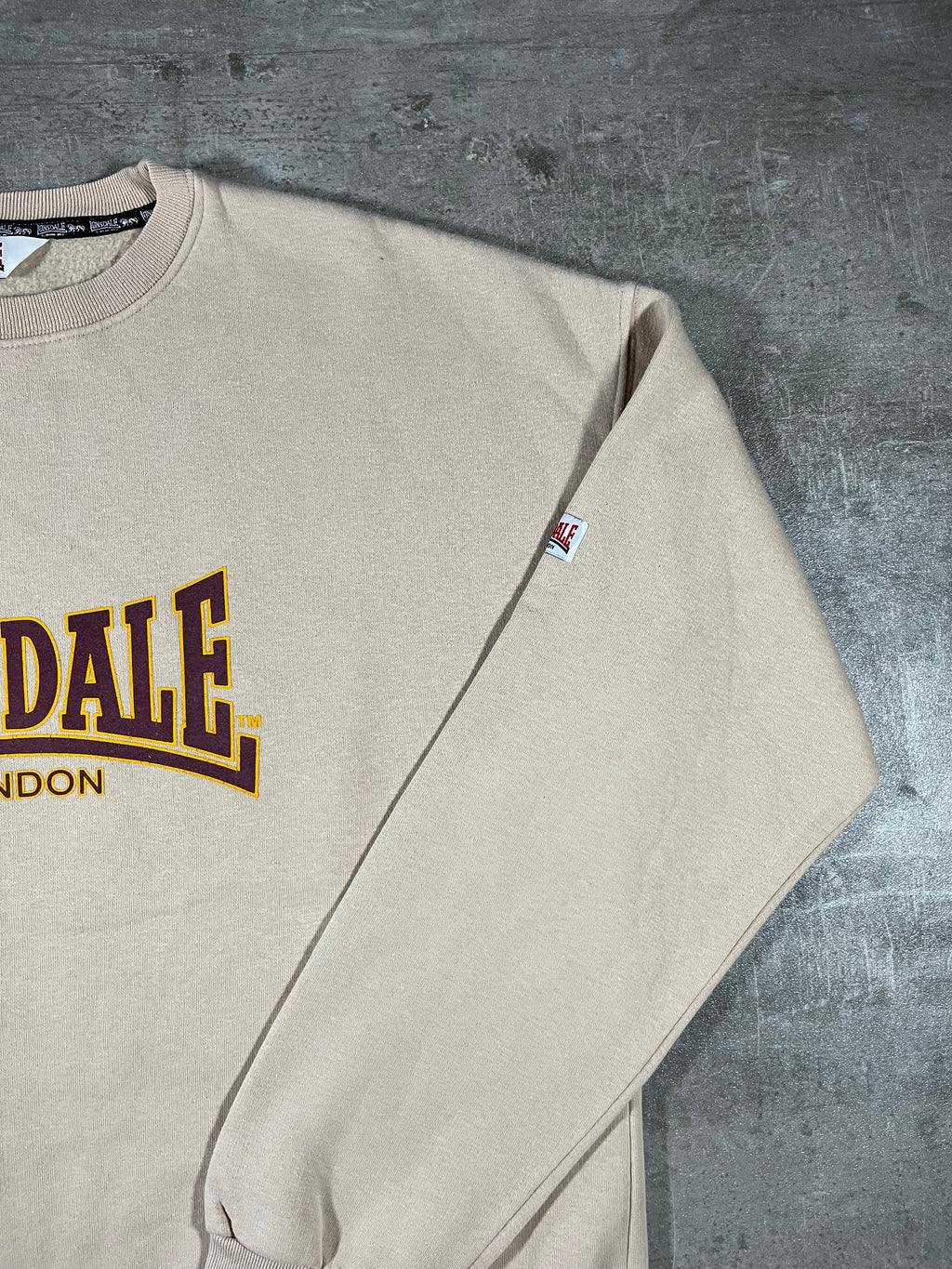 Lonsdale Sweater Beige XL