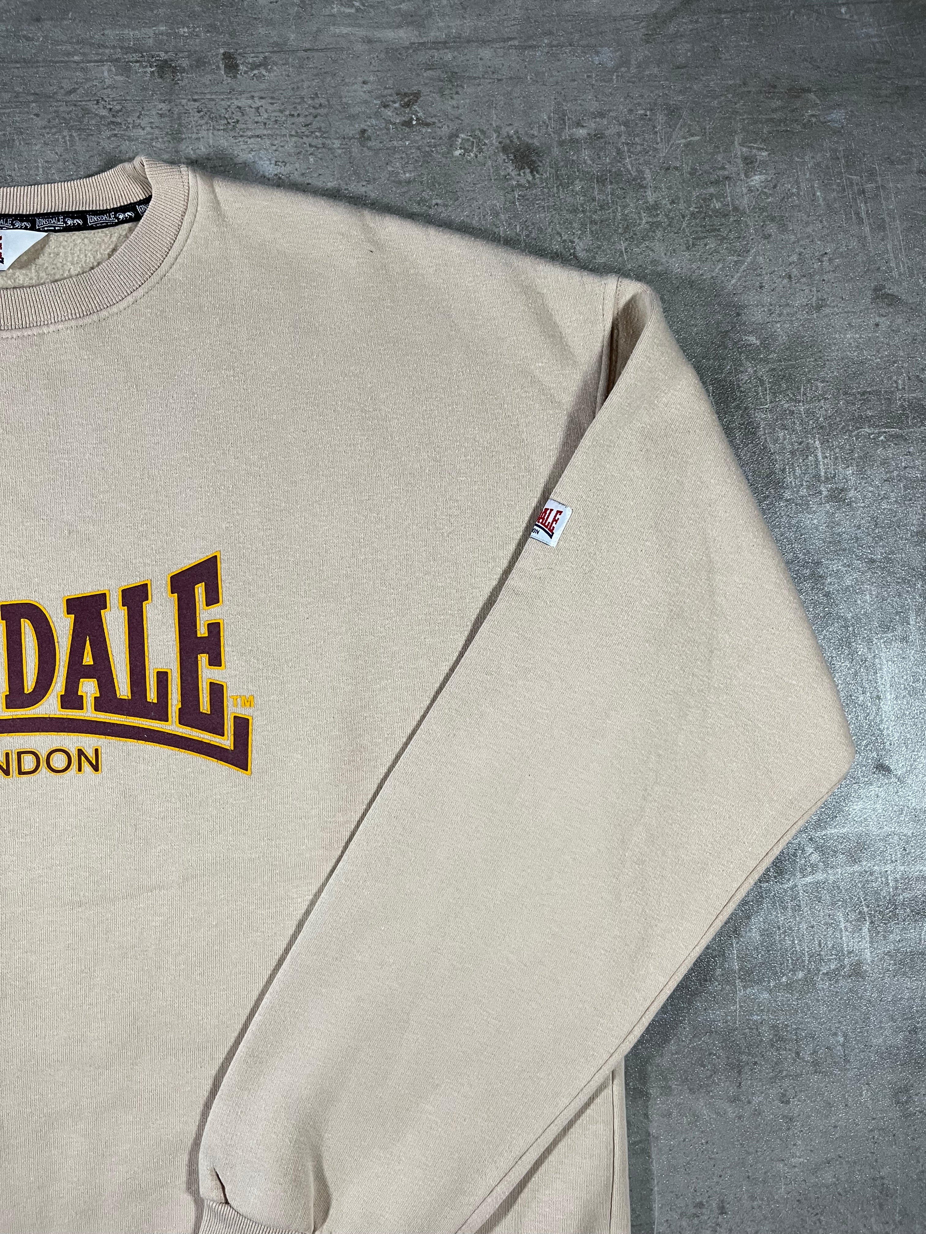 Lonsdale Sweater Beige XL