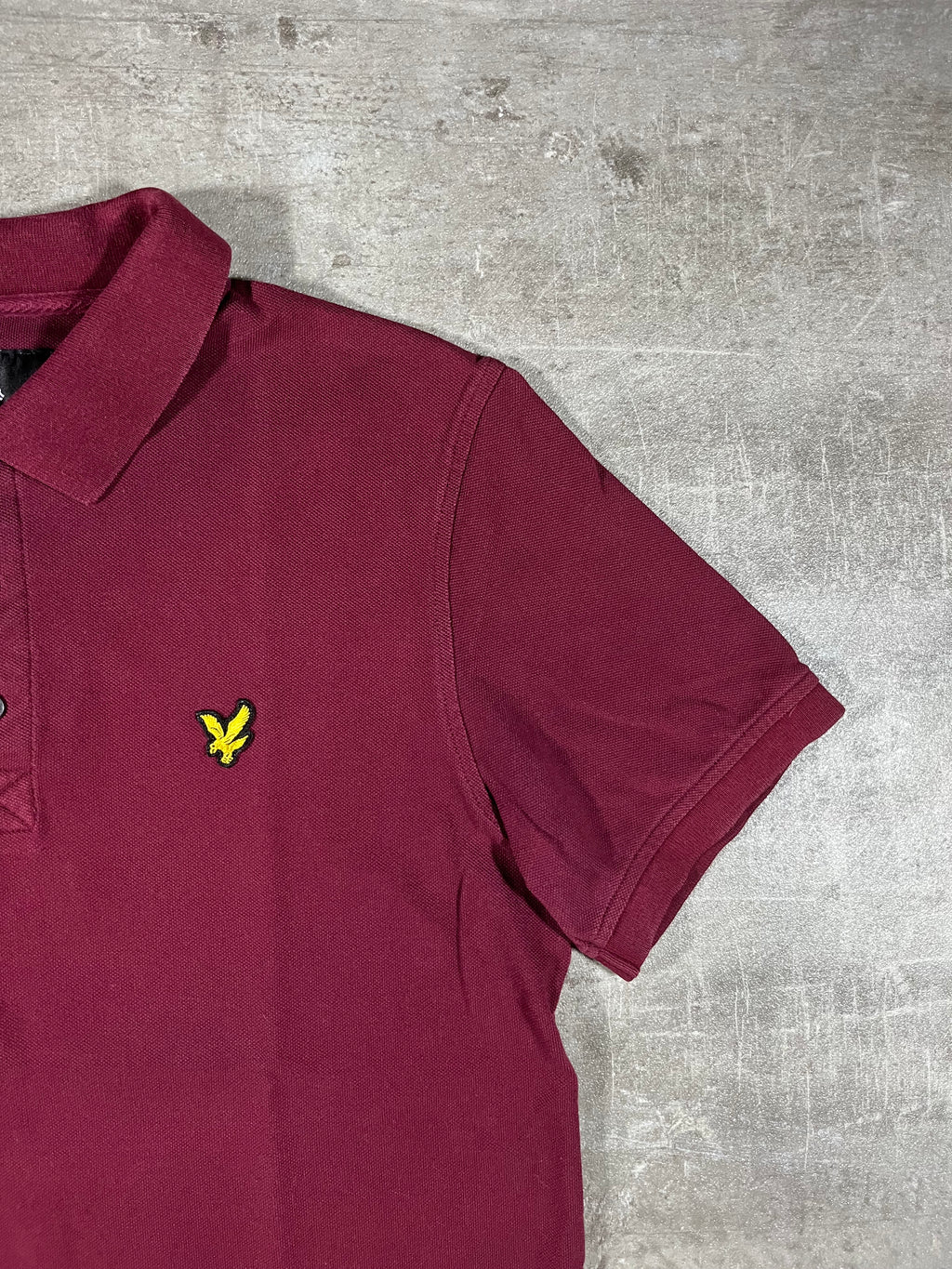 Lyle & Scott Vintage Poloshirt Bordeaux L