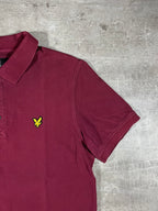 Lyle & Scott Vintage Poloshirt Bordeaux L