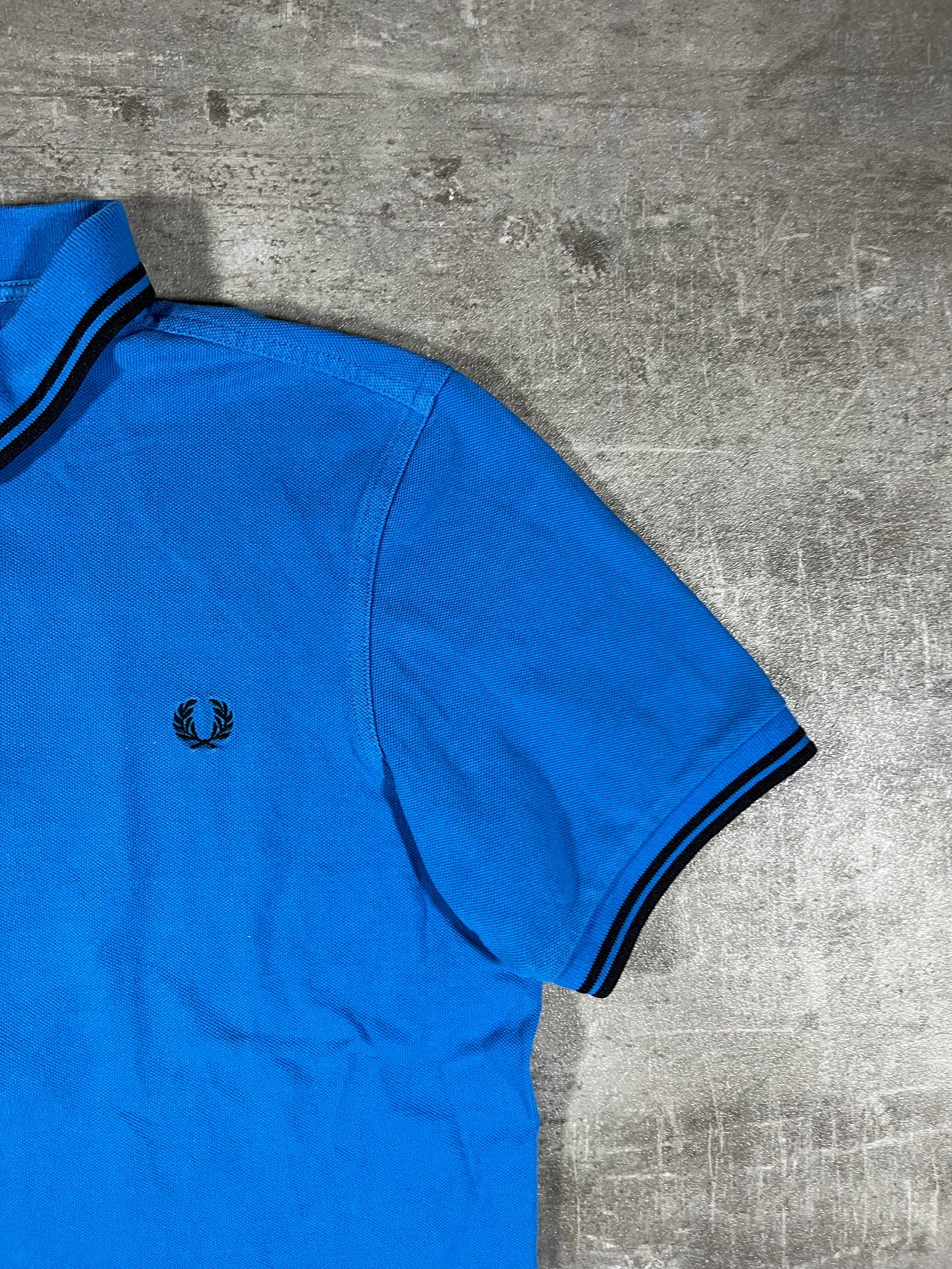 Fred Perry Poloshirt Blau M
