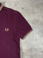 Fred Perry Poloshirt Bordeaux XS