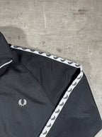 Fred Perry Trainingsjacke Taped Schwarz M