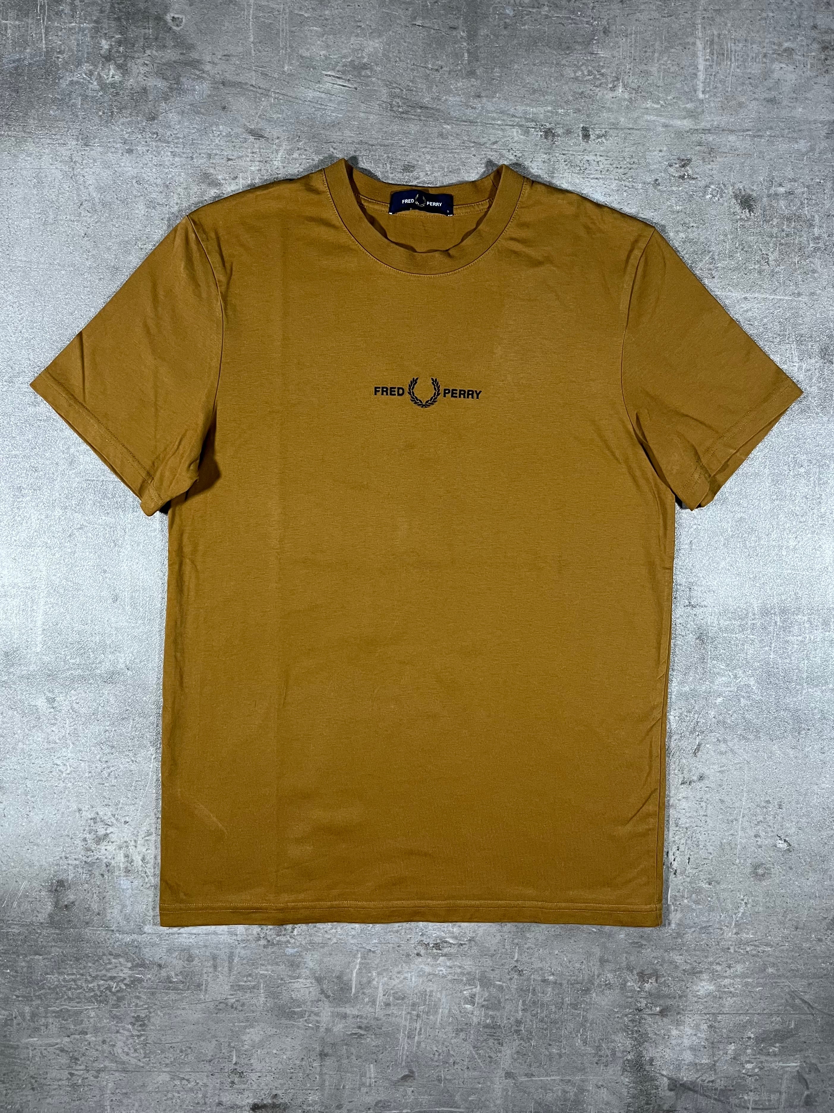 Fred Perry T-shirt Beige S