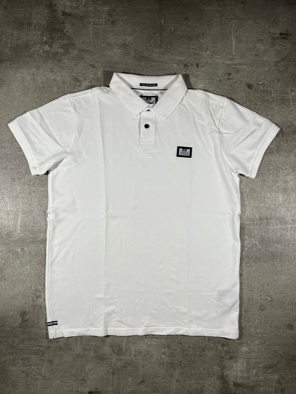 Weekend Offender Poloshirt Weiß M