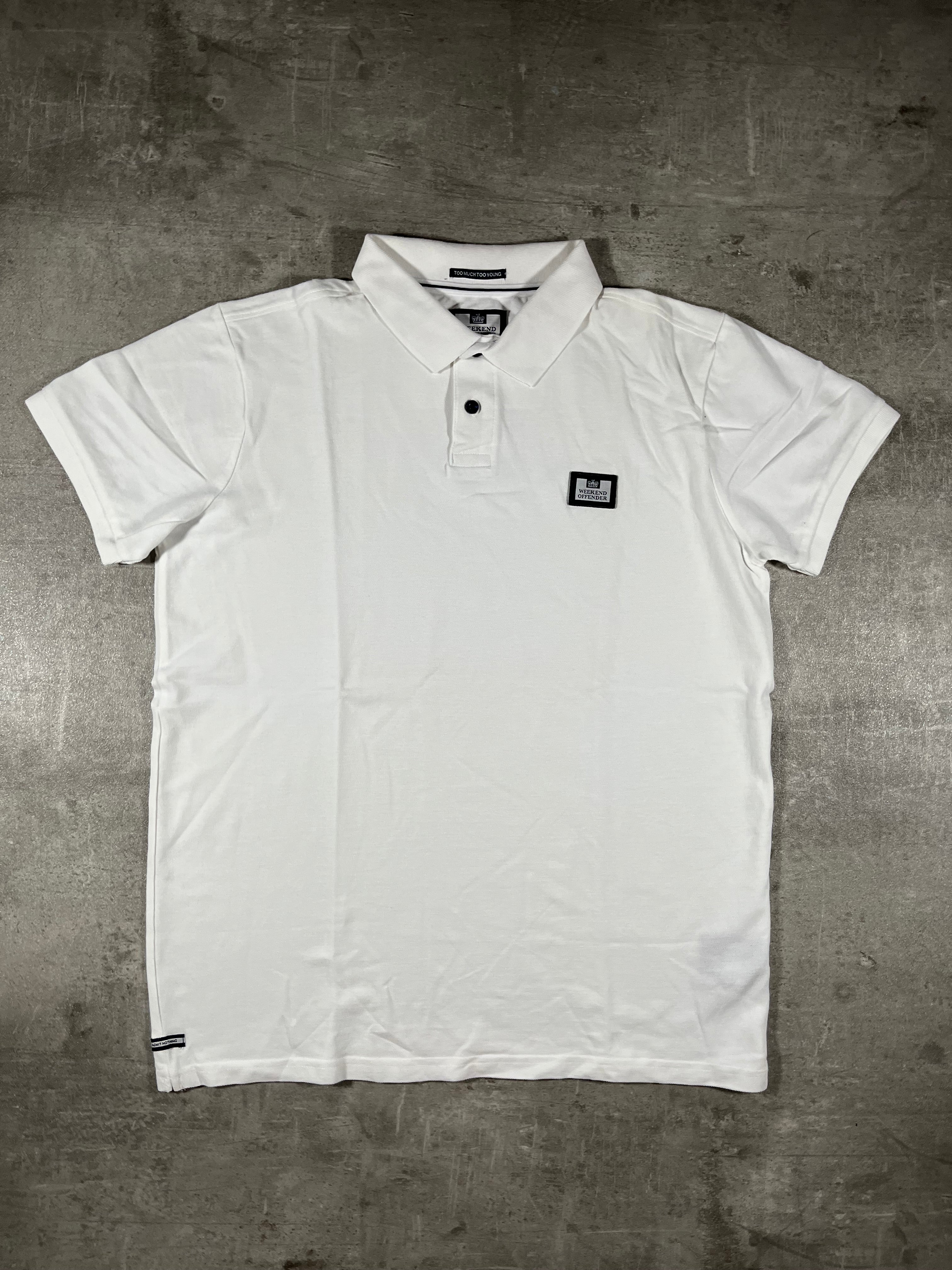 Weekend Offender Poloshirt Weiß M