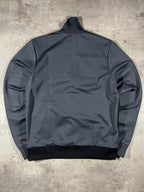 Fred Perry Vintage Trainingsjacke Schwarz/ Weiß/ Grau S