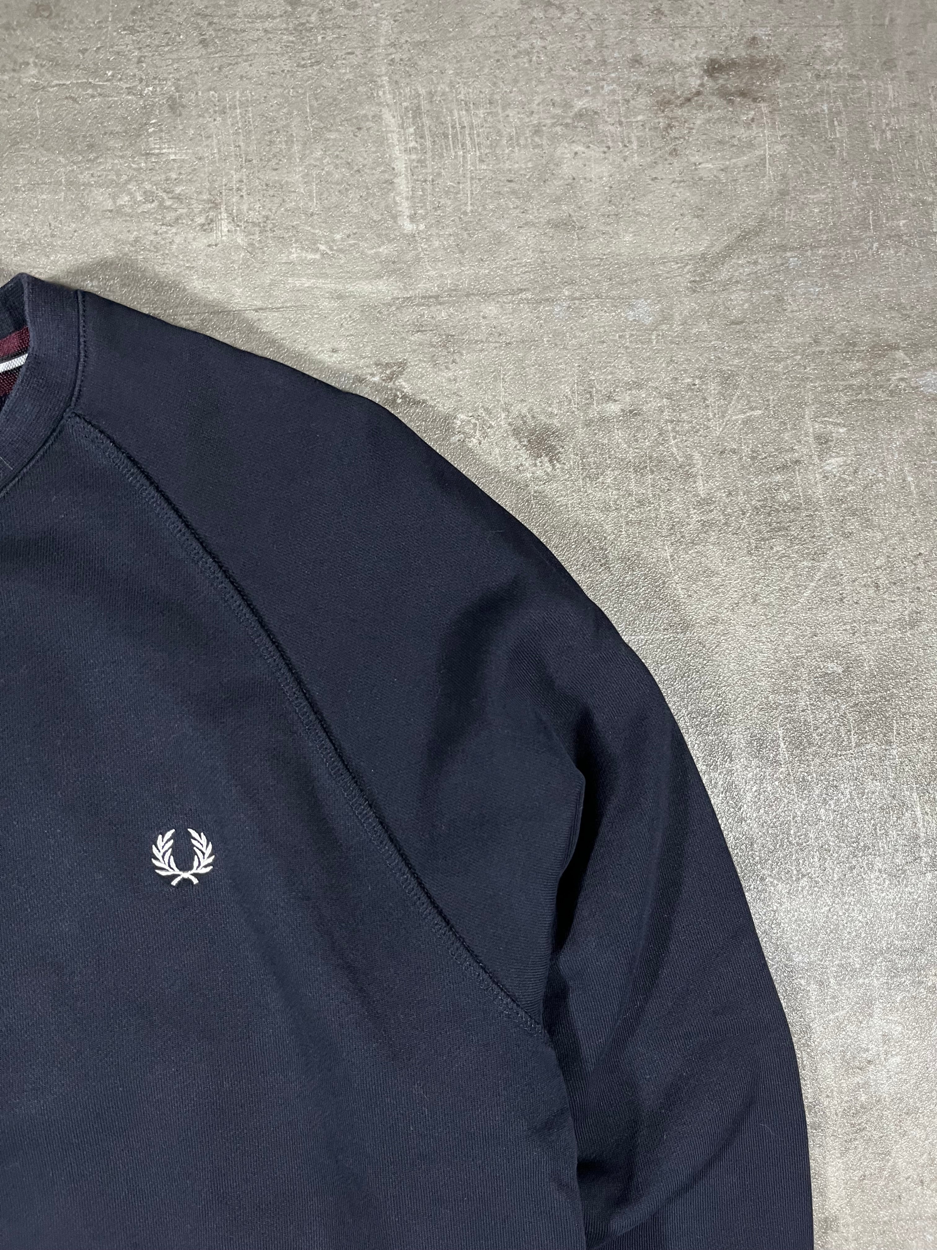 Fred Perry Sweater Schwarz L