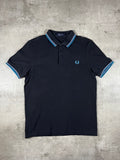 Fred Perry Poloshirt Schwarz M