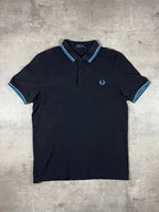 Fred Perry Poloshirt Schwarz M