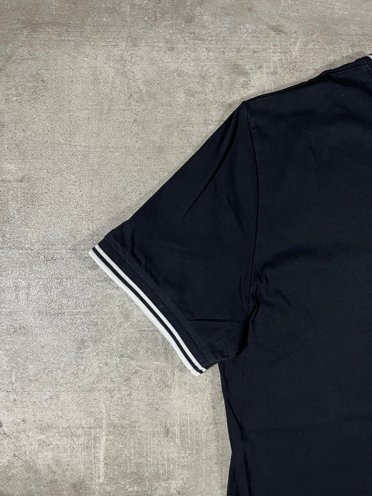 Fred Perry T-shirt Schwarz/ Weiß M
