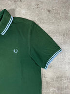 Fred Perry Poloshirt Grün/ Blau M